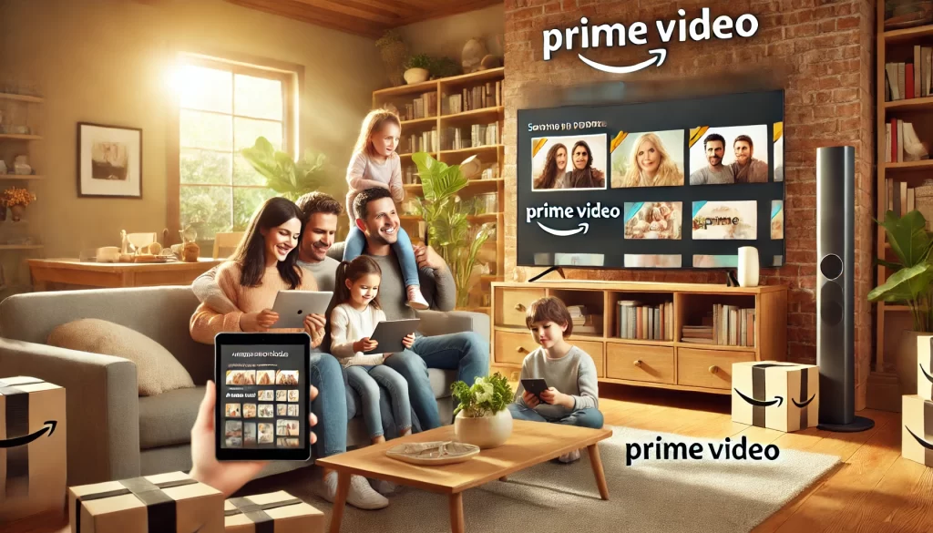 アマゾンプライムの家族共有は無料