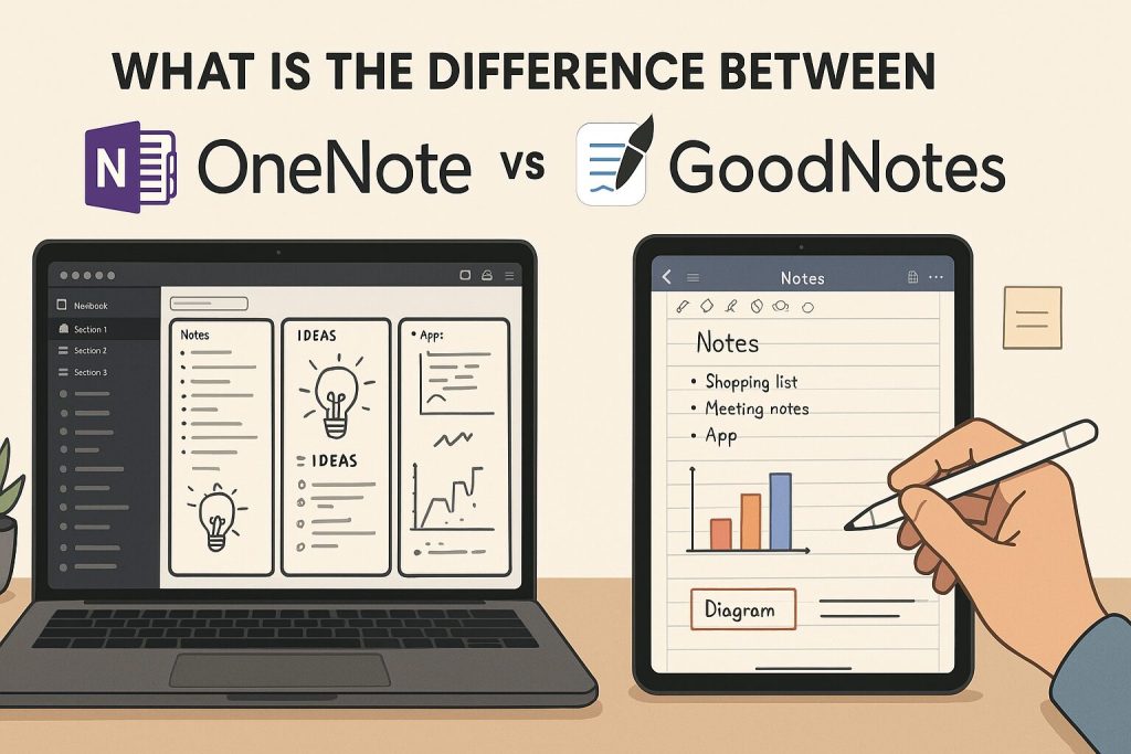 OneNoteとGoodNotesの違いは何ですか？