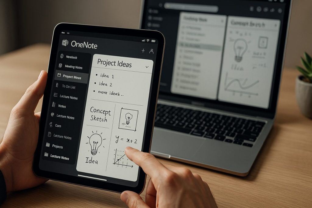 OneNoteのノートをiPadで共有するには？