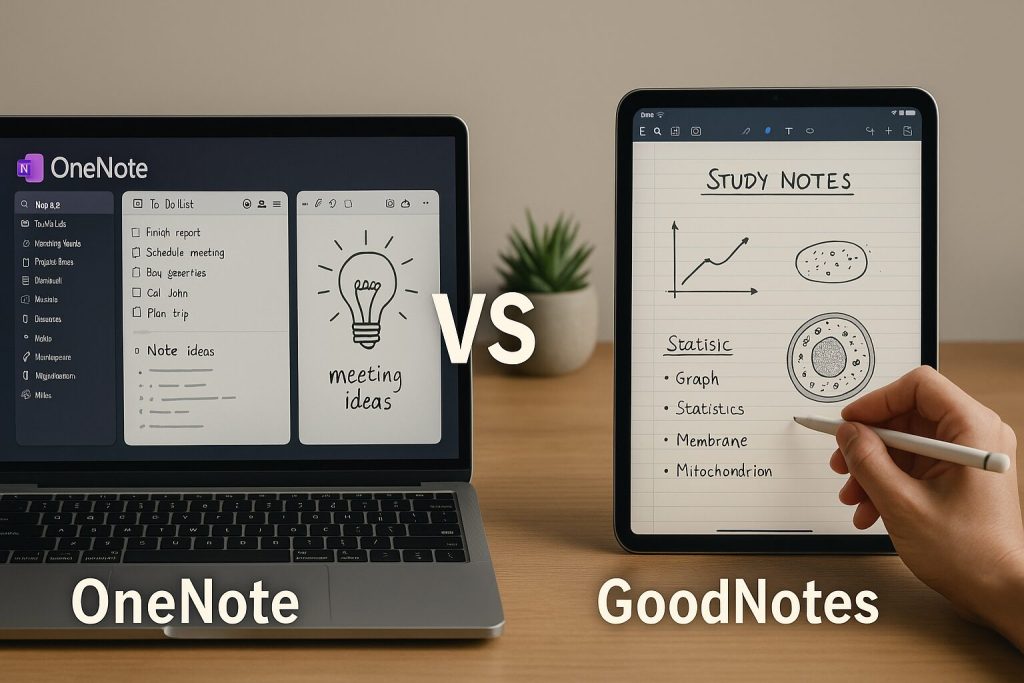 OneNoteとGoodNotes、どっちが使いやすい