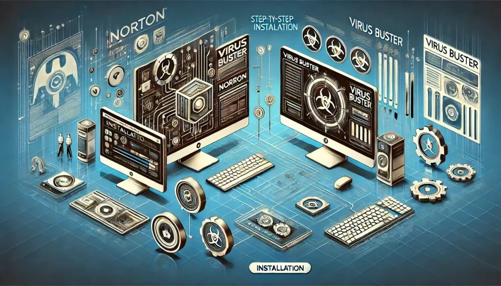 ウイルスバスターとノートンの入れ方
