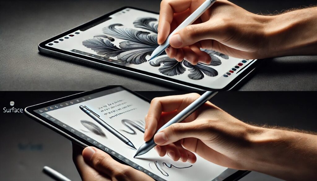 ペンの「書き心地」と触覚フィードバック