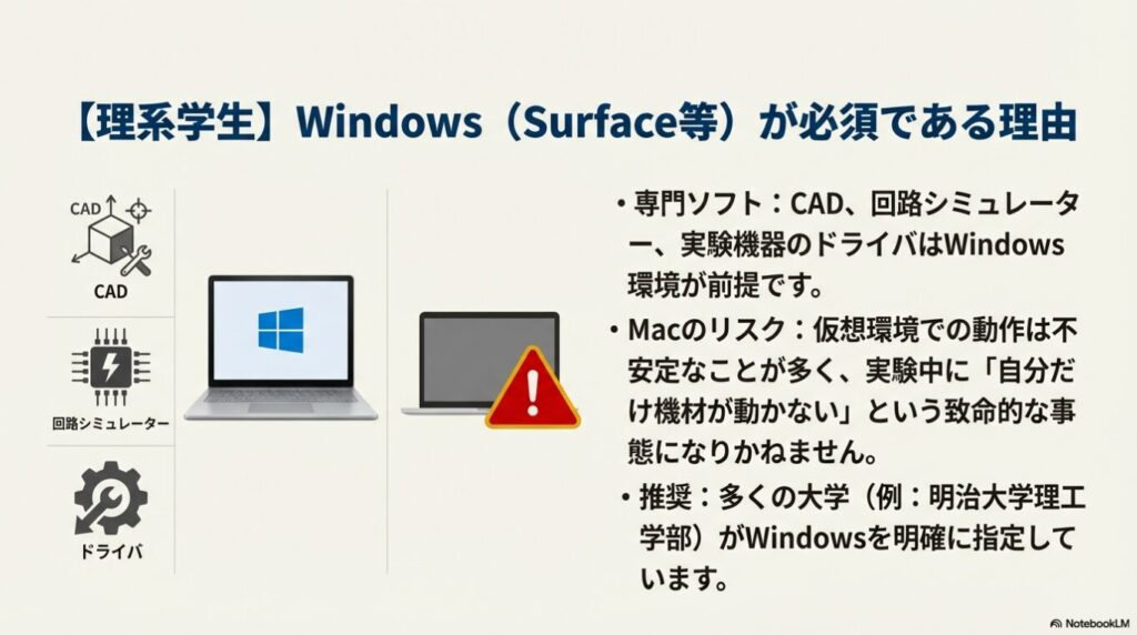 CADや回路シミュレーターなどWindows環境が前提の専門ソフト一覧