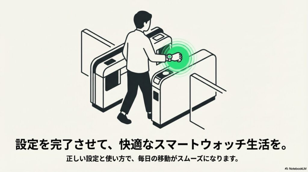 Galaxy WatchでSuica・PASMOが使えない